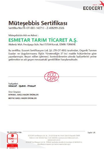 MÜTEŞEBBİS SERTİFİKASI