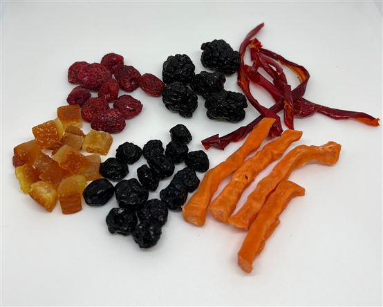 Natural Juice-Infused Fruits & Berries